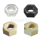 Plastic Hexagon Nuts (PC/RENY/PEEK/PPS) PCNT QCMM SCFM SSPM