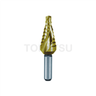 101-061T 101-062T 101-063T Spiral Step Drill 12mm Short Titanium