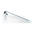 11L01-AS Medium Clearance Plate Curved Guide Rail (Aluminum)