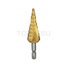 TSDSC12 TSDSC19 TSDSC20 Hexagonal step drill 2-edge titanium coating