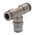 KB Non-sheathed T-type Brass pipe fitting