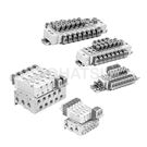 SS5Y Series 5-way solenoid valve Direct piping type with seat Base piping type with seat Direct piping type with cassette seat