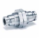 KQG2E Series Stainless Steel Panel Mount Straight Pipe