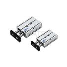 TD Series Dual Shaft Cylinder - Single Side Air Hole