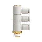KQ2VT Series Three-Way L-Type Joint (Sealant)