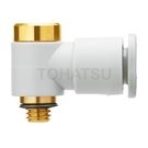 KQ2VS Series Hexagonal Hole Universal L-Type Joint (Gasket Seal)