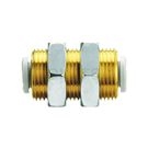 KQ2D Series Bulkhead Straight Connector (KQ Interchangeable Type)