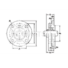 UCFK round flange bearing assembly