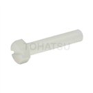 Plastic Hexagon Slotted Screws (PVDF) SBTEPVDM
