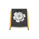 Curved grinding plate