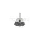 Wire Brush for Drills - Corrugated Steel Wire