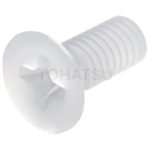 Plastic pan head cross screw (PVDF) PVDFFH