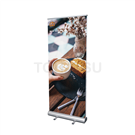 Double-sided 85cm wide pull-out display stand