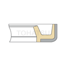 Hydraulic seals (TPU skeleton seals for reciprocating motion) ME-8