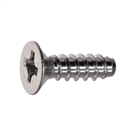 Stainless steel pan head cross tapping screws (for non-metal) S041