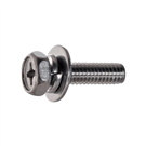 Stainless steel combination screw (hexagonal cross screw) S018