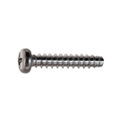 Stainless steel half round head cross tapping screws (for non-metal) S040