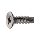 Stainless steel pan head cross tapping screws (for non-metal) S037
