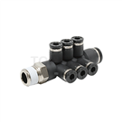 PKVD fitting assembly (standard type, triple manifold, double merge type)