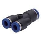 PW Different size union pipe Y type SUS304 stainless steel connector