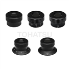 Diamond knurled control knob (with bushing or flange) SELS-348