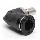 CPP elbow type connector, lightweight, E3, E7 grade plunger