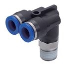 SPAX Manifold Elbow Type SUS303 Stainless Steel Fittings