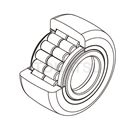 Roller Followers NURT Type Double Row Cylindrical Roller Type