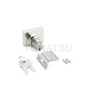 Round lock (push type for glass door) GS-MKL-2100-D