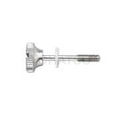 Brass anti-drop flathead thumb screw (with PA washer, for disc only) BRT