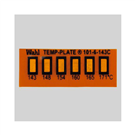 Temperature Plate 6 Points Display for Within Vacuum Equipment　101-6V-176
