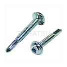 Half round head washer face square hole self drilling screw (H steel) APW