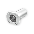 Oval flange extended linear bearing