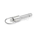 GN214.6 stainless steel locking pin (with axial lock stainless steel button)