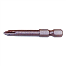Small cross screwdriver bit for holes
