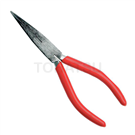 Chrome plated flat nose pliers GC-15D