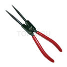 Spring pliers for deep holes, extra long head