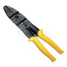 Electronic multi-function wire stripping and crimping pliers