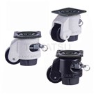 GDR-F Series Ratchet Adjustment Casters Flat Type
