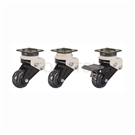 GDS Lightweight Shock Absorbing Casters Flat Plate Type