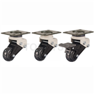 GDS Lightweight Shock Absorbing Casters Large Flat Type