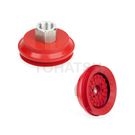Corrugated round vacuum cup VVC