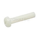 Plastic round head cross screw (PA6) SPHPA6M