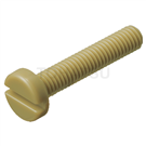 Plastic Ultra Low Profile Slotted Screws (PEEK Imperial) PEEK-PH