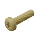 Plastic half round head cross screw (PEEK imperial) PEEKPH