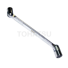 High torque swing head double socket wrench GS series