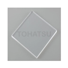 Resin Sample Plate PMMA □50 x 5mm　PMMA-50-5