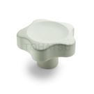Polygonal knob handle (easy to clean) VC.692-CL