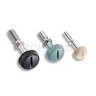 Plastic anti-drop flathead thumb screw (ABS with E-type retaining ring) AP-176