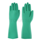 37-873 Oil and acid resistant nitrile gloves (medium thick 1 pair)